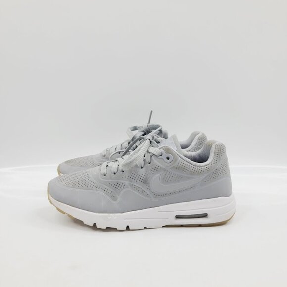 Nike Women's Wolf Gray Air Max 1 Ultra Moire Athletic Sneaker Size 7 - Picture 2 of 7